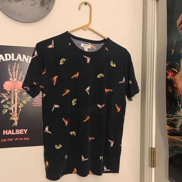 patterned t shirts mens